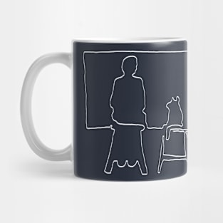 Window Watchers White - Oneliner Mug